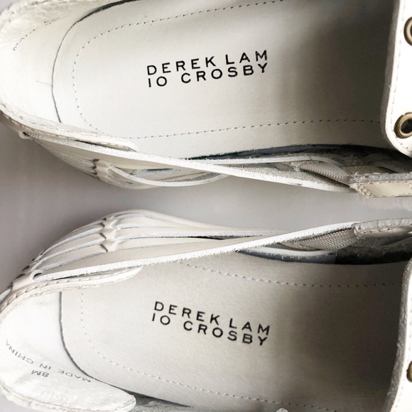 Derek Lam 10 Crosby Leather Lia Huaraches Loafers - Picture 4 of 8